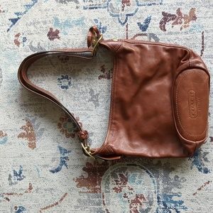 Coach Leather Bucket Bag